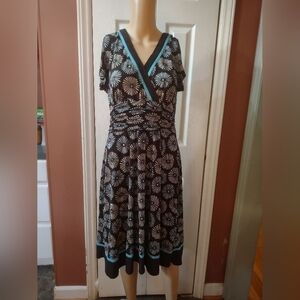 Studio I women's dress plus petite size 16p floral